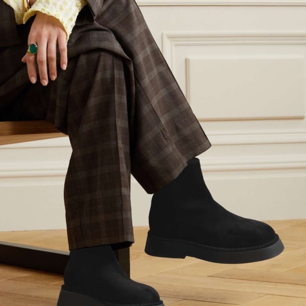 Wandler Rosa Ankle boots black suede size 39/8